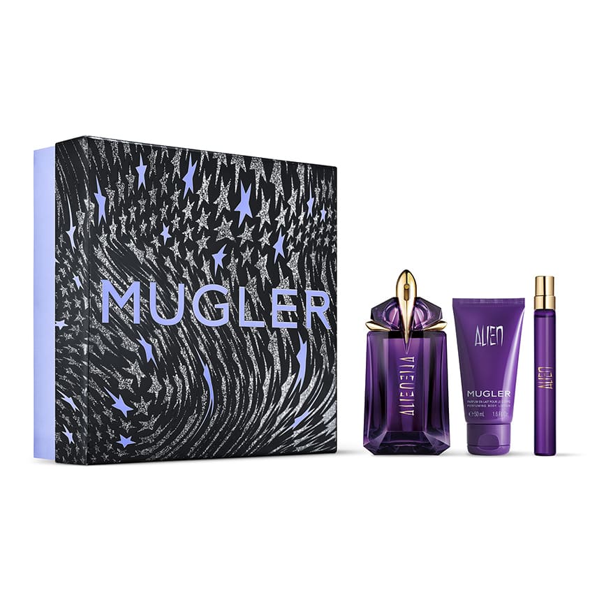 MUGLER Alien Gift Set Eau de parfum, spray 60 ml + 10 ml + Body