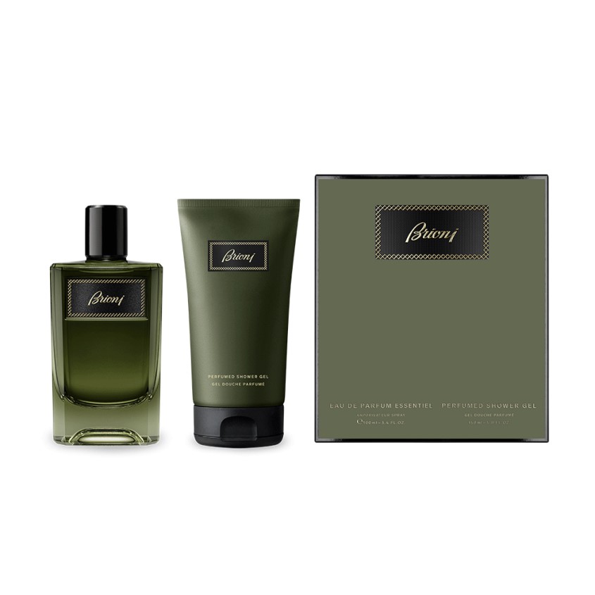 Brioni Eau de Parfum & Shower Gel ギフトセット BRIONI Eau de Parfum Essentiel Gift Set Eau de parfum, spray
