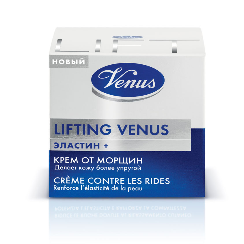 VENUS Anti-Wrinkle Face Cream with Lifting Effect and Elastin+ 50