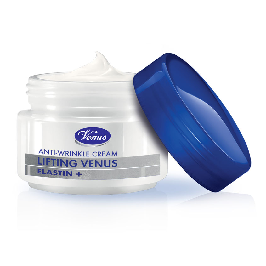 VENUS Anti-Wrinkle Face Cream with Lifting Effect and Elastin+ 50