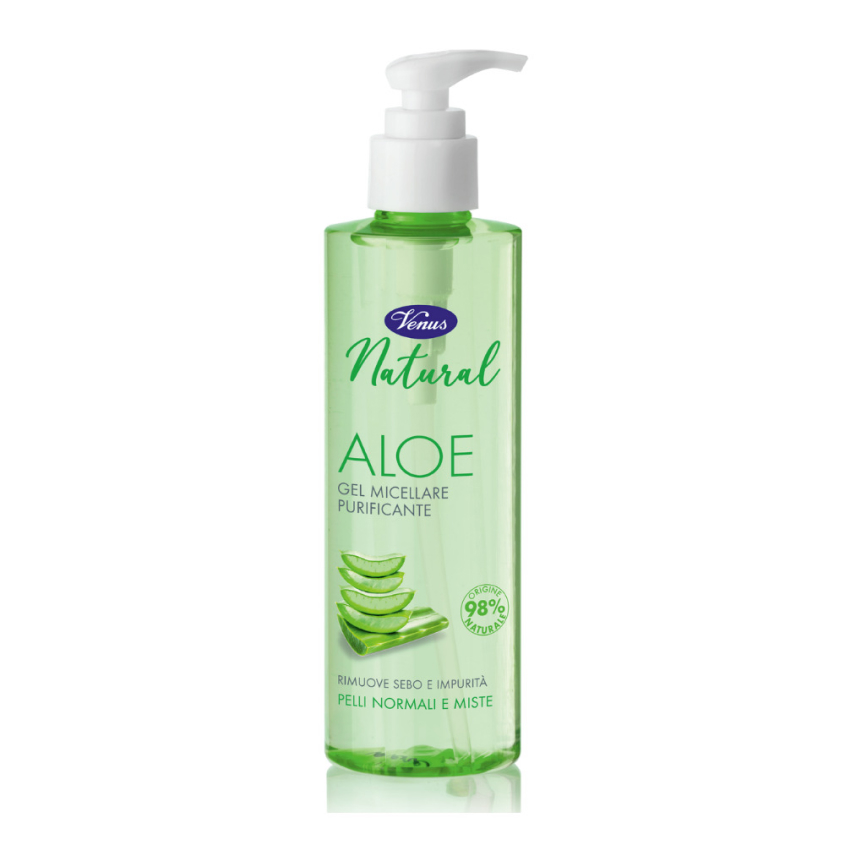 VENUS Natural Aloe Vera Micellar Cleansing Gel for Makeup Removal 200 ml  Price in UAE  LETOILE | Buy VENUS Natural Aloe Vera Micellar Cleansing Gel  for Makeup Removal 200 ml Online in UAE  LETOILE